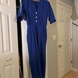 Vintage blue jumpsuit